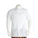 Poly-Cotton Cook Shirt - Short Sleeve