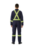 Flame Resistant 9oz. Coverall - Hi-Vis Tapes