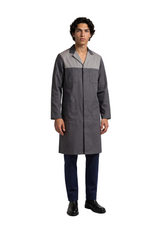 Two-Tone Shop Coat - Poly-Cotton