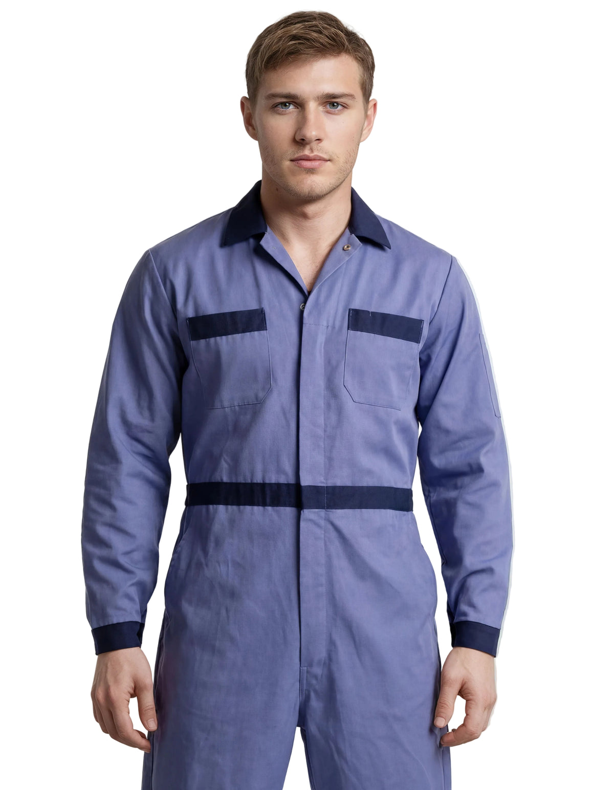 100% Cotton Coverall - Postman Trim