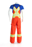 100% Cotton Bib Overall - 4" Hi-Vis Tapes
