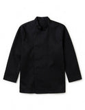 Poly-Cotton Chef Coat - Long Sleeve Hidden Button