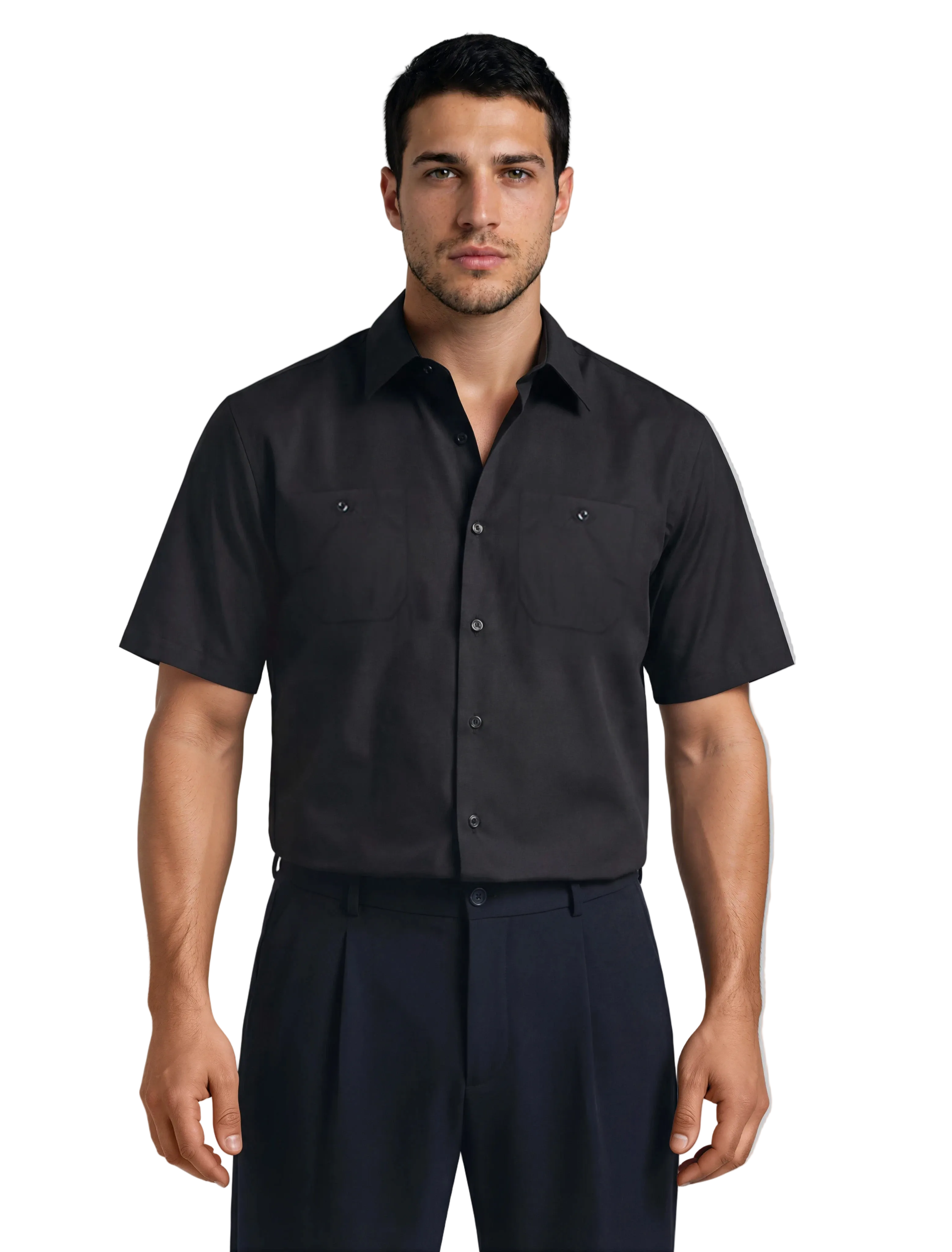 Industrial Work Shirts - Short Sleeve