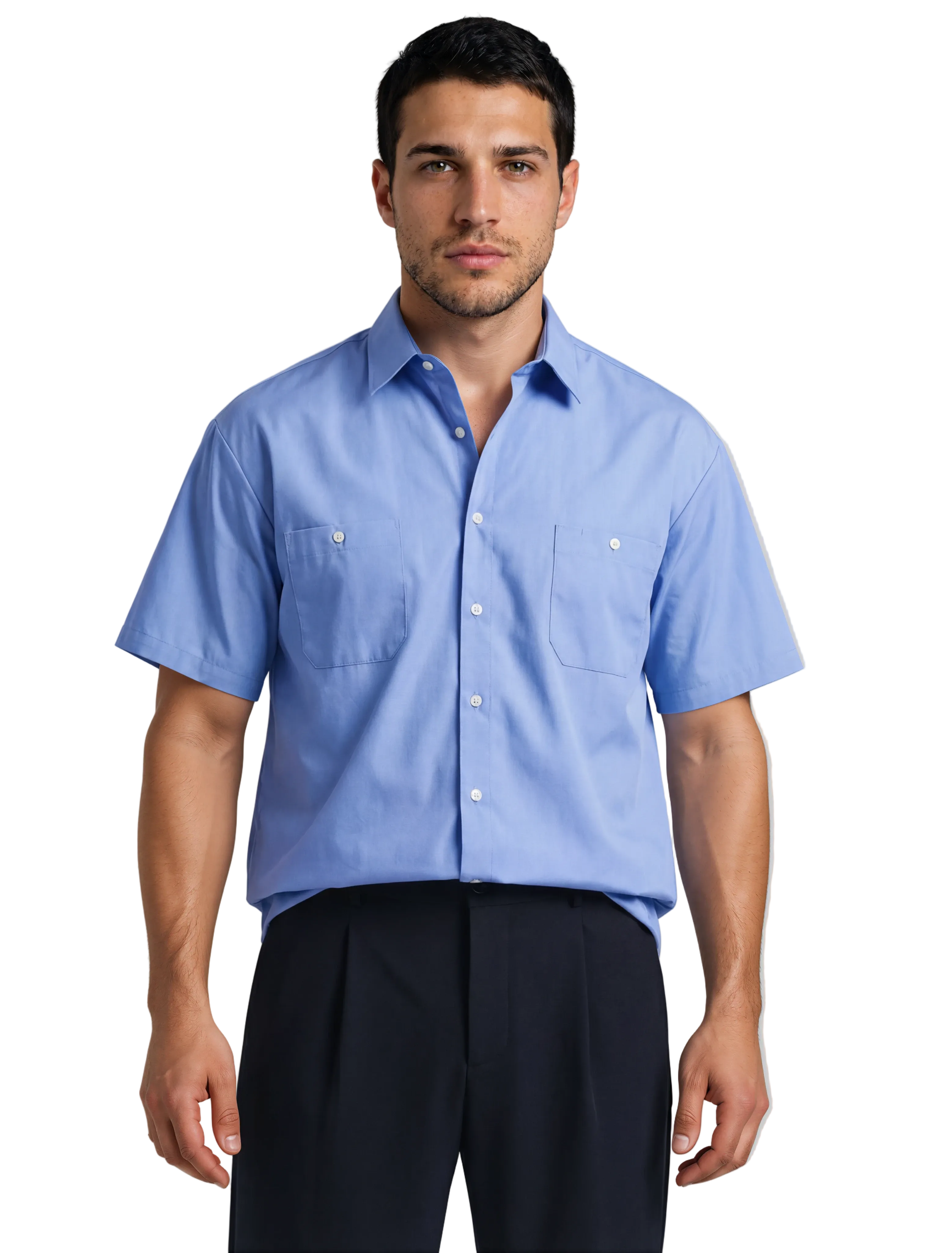 Industrial Work Shirts - Short Sleeve