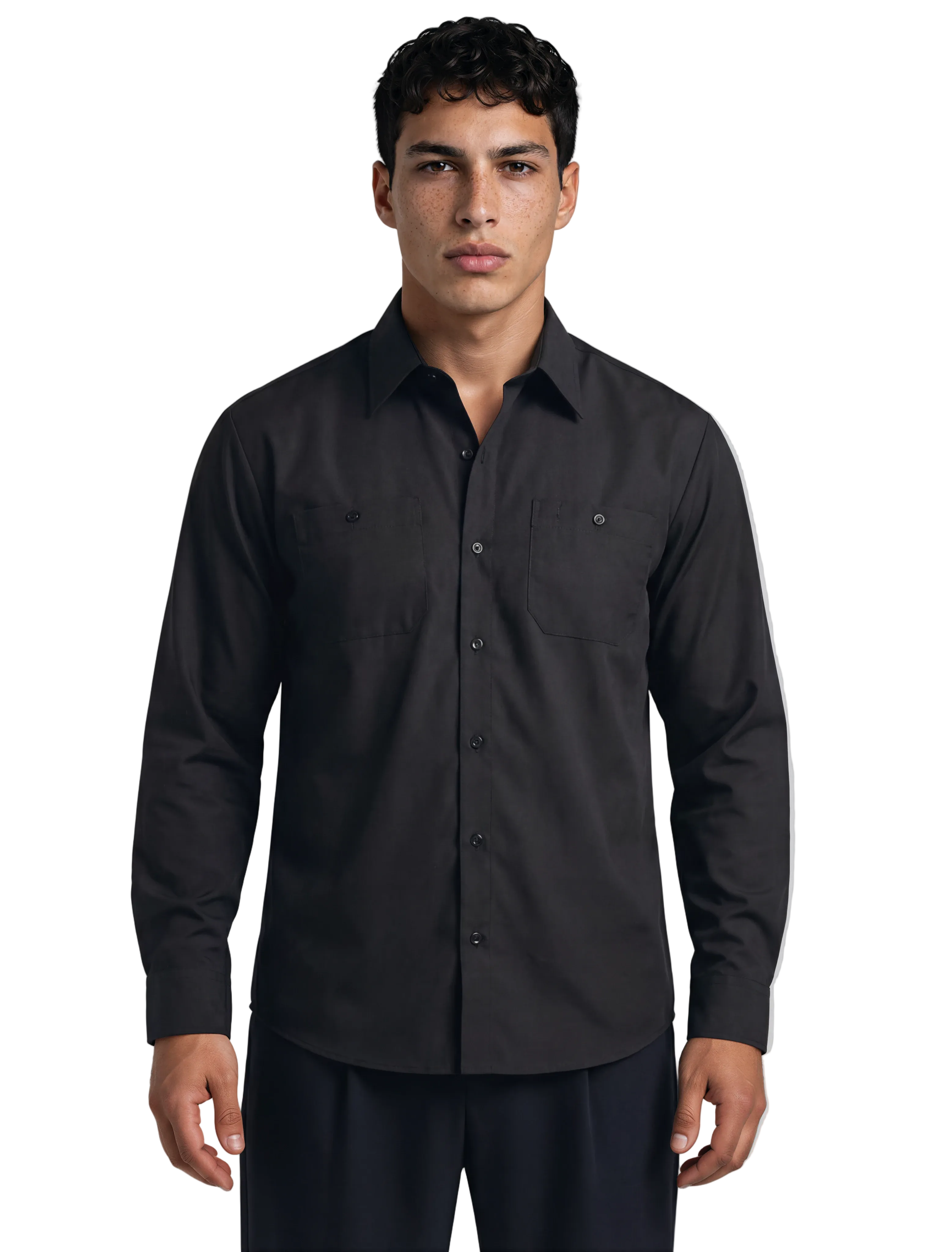 Industrial Work Shirts - Long Sleeve