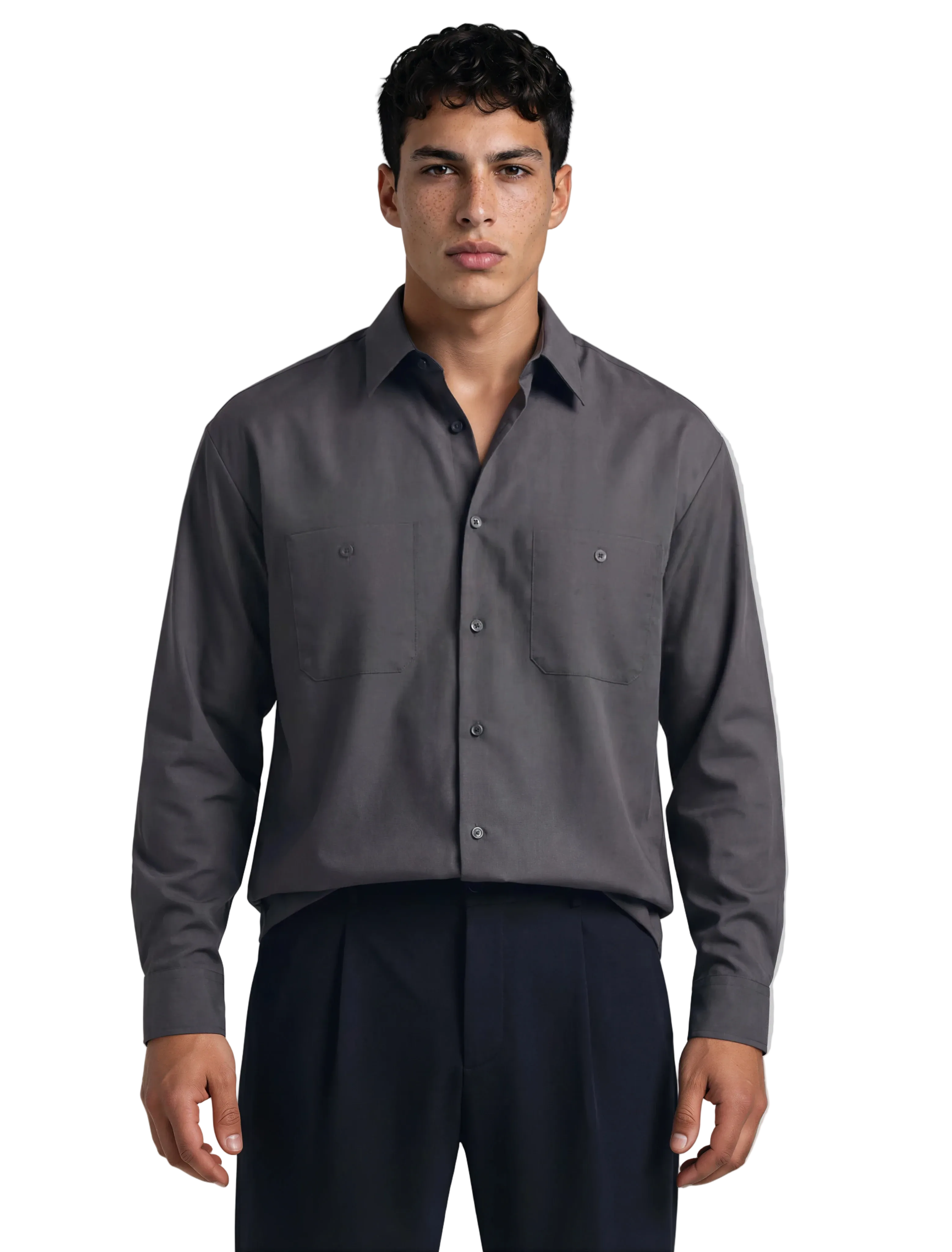 Industrial Work Shirts - Long Sleeve