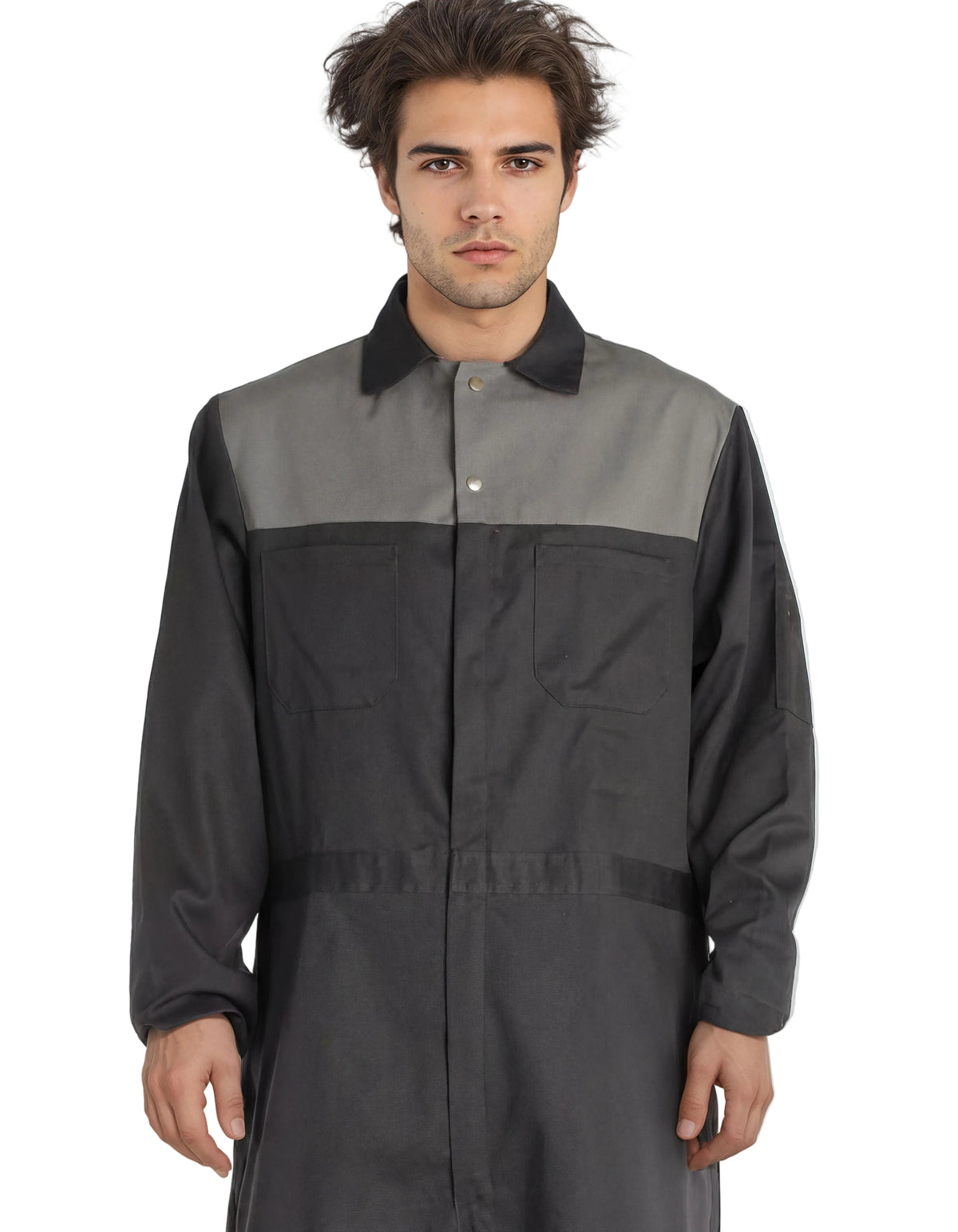 Poly-Cotton Two-Tone Coverall