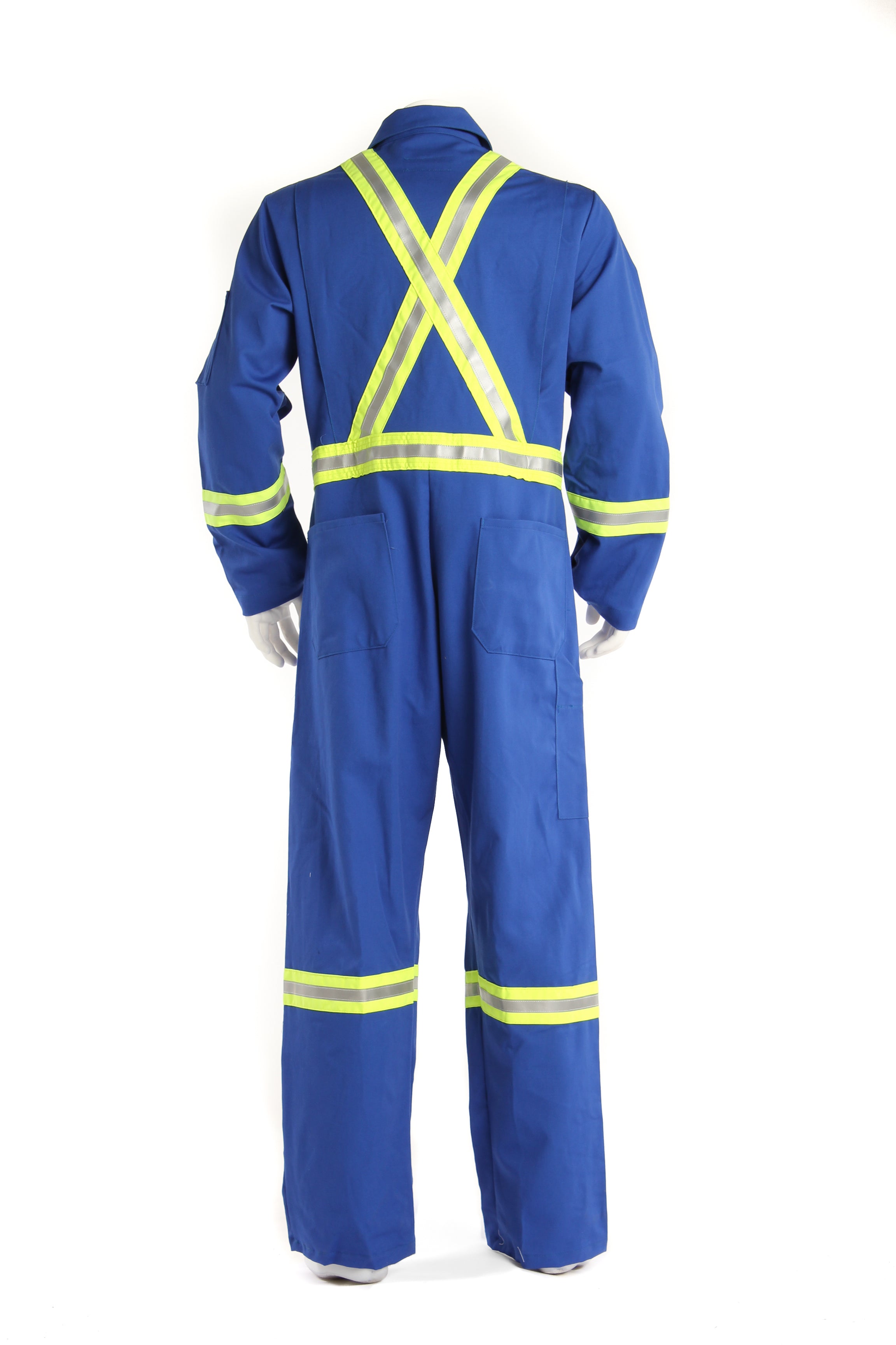 Flame Resistant 9oz. Coverall - Hi-Vis Tapes