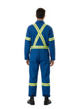 Flame Resistant Nomex Coverall - Hi-Vis Tapes