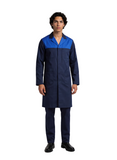 Two-Tone Shop Coat - Poly-Cotton