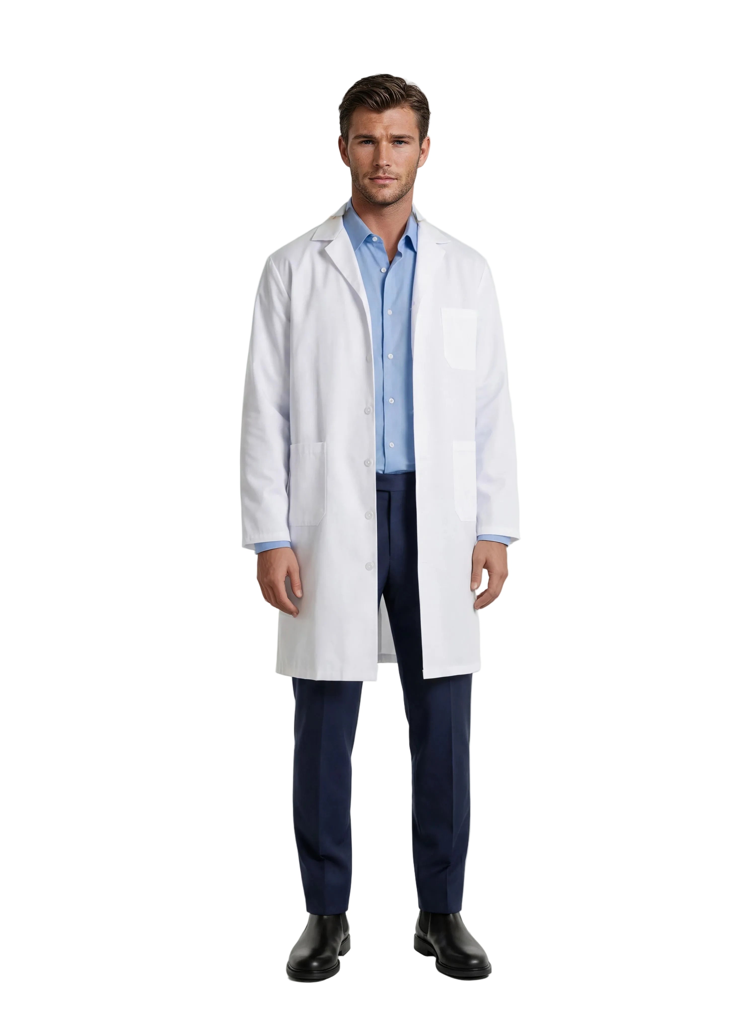 Lab Coat - Three Outside Pockets