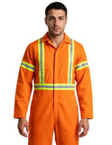 Flame Resistant 9oz. Coverall - Hi-Vis Tapes